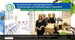 Desktop Screenshot of praxis-kissenbeck.de